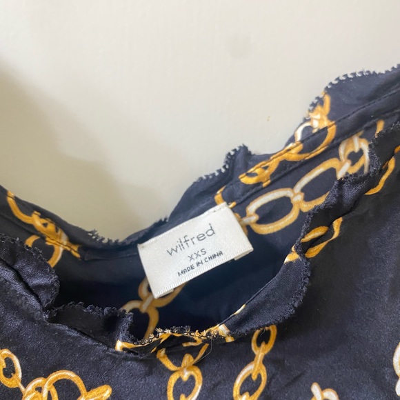 Black Aritzia Wilfred camisole blouse size: XXS - Picture 2 of 3